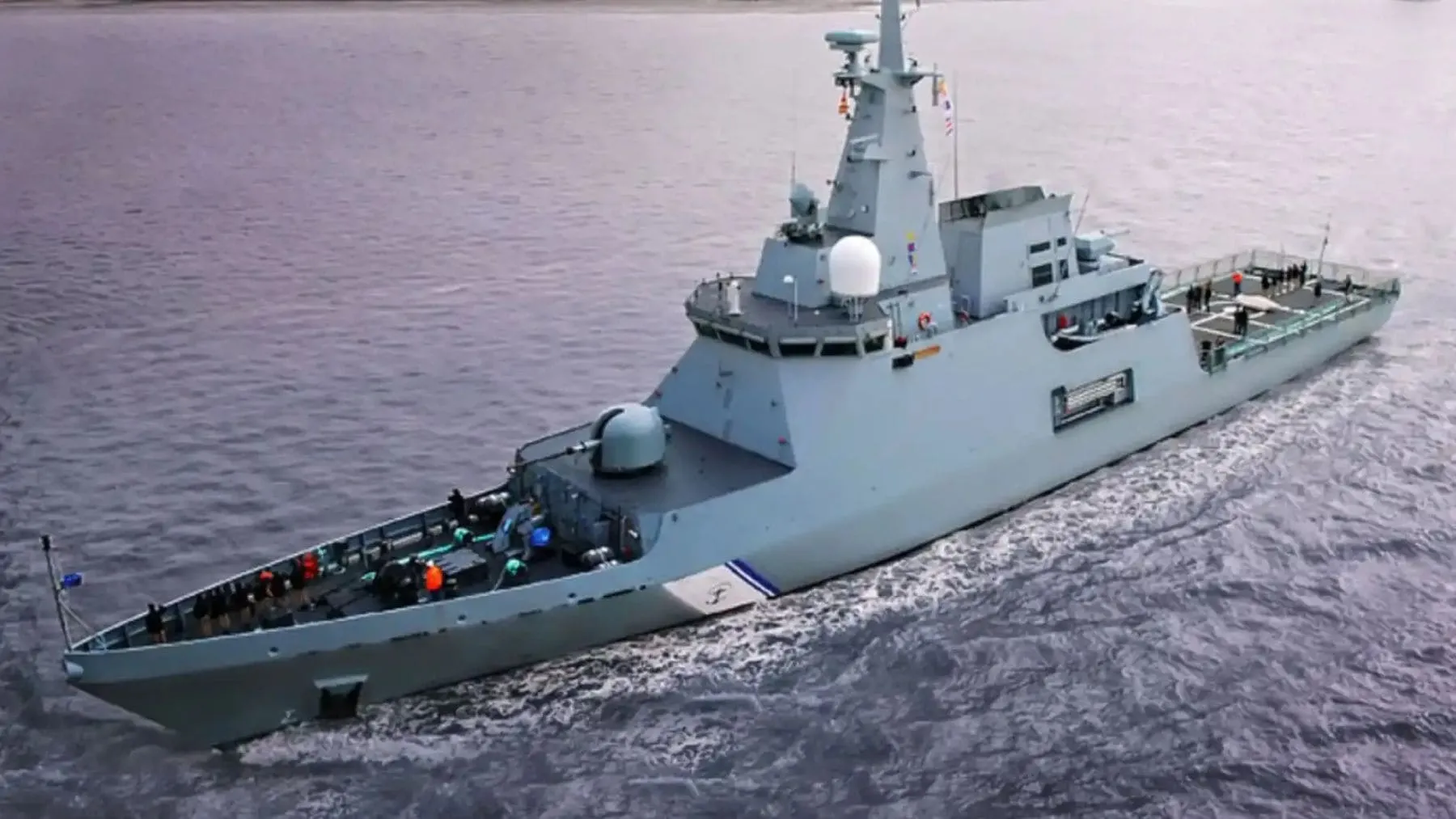 Morocco Enhances Naval Power with Advanced 2,020-Ton Patrol Vessel