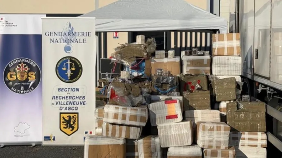 International Drug Trafficking: Morocco Blamed After Seizure of 2.7 Tons of Cannabis in France