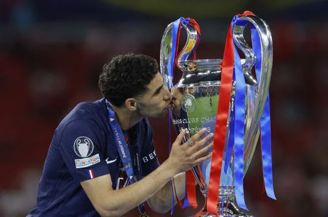 Achraf Hakimi Joins Elite Ranks of African Champions League Legends