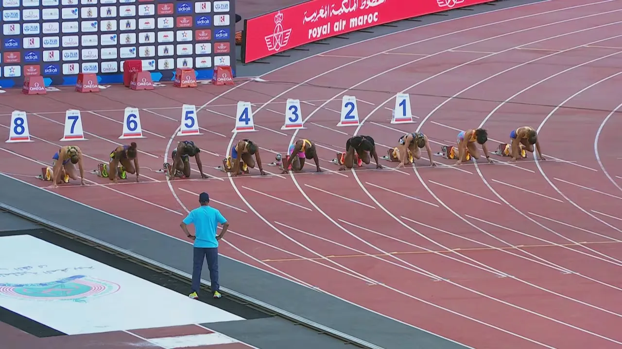 Tina Clayton Shines with Season-Best 100m Performance at Diamond League in Rabat