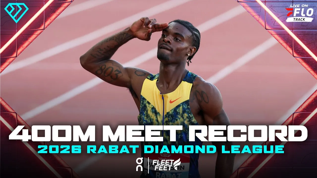 Jacory Patterson Breaks Rabat 400m Meet Record at Diamond League 2026