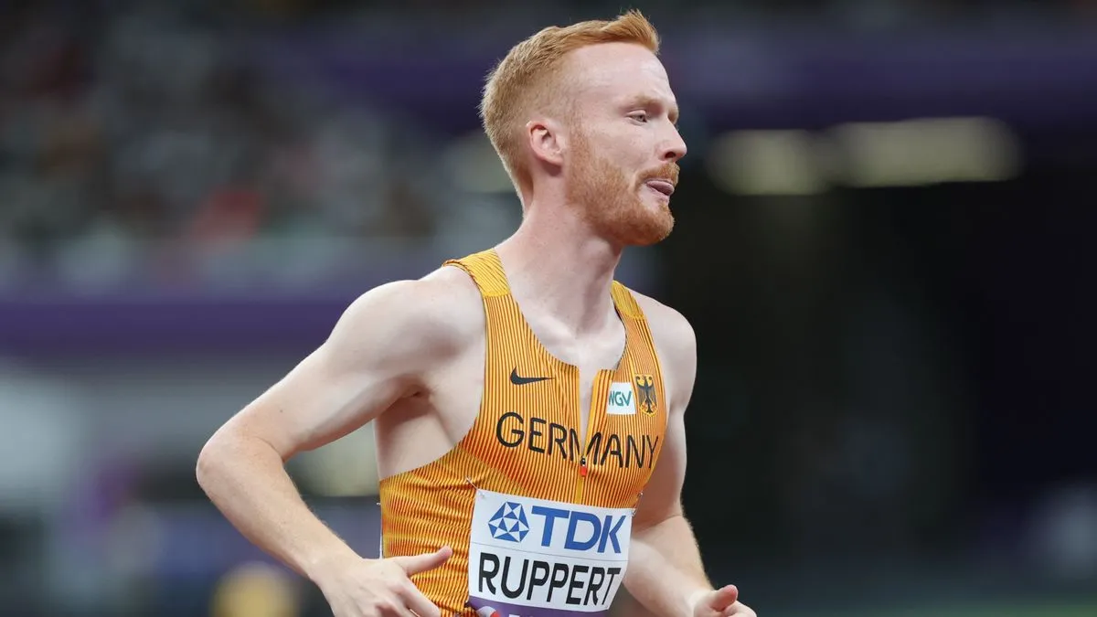 Frederik Ruppert Breaks European Record in 3000m Steeplechase