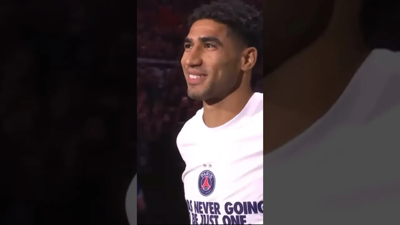 Celebrating Achraf Hakimi: Highlights from the PSG Player Tribute Event