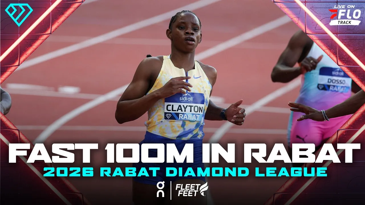 Tina Clayton Triumphs in 100m at Rabat Diamond League 2026
