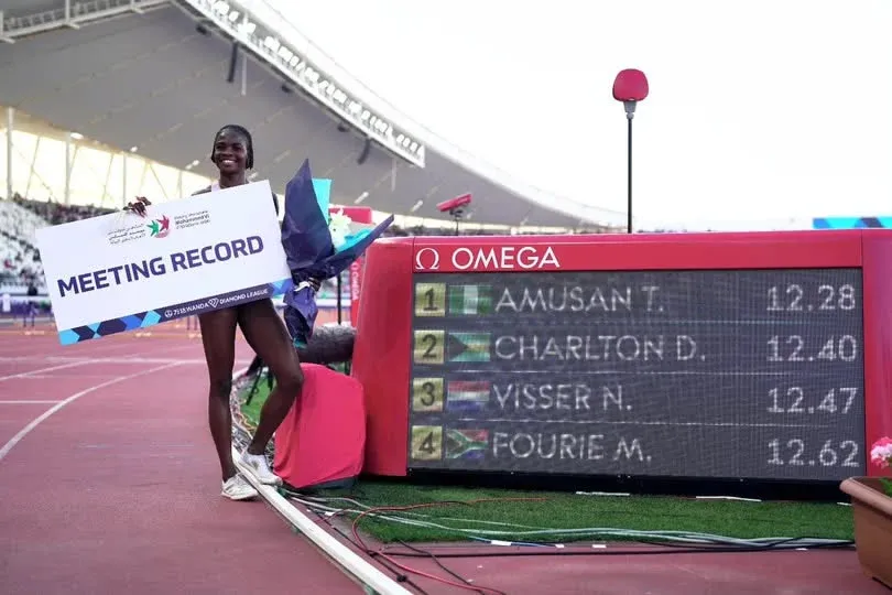 Tobi Amusan Shatters Meeting Record at Rabat Diamond League