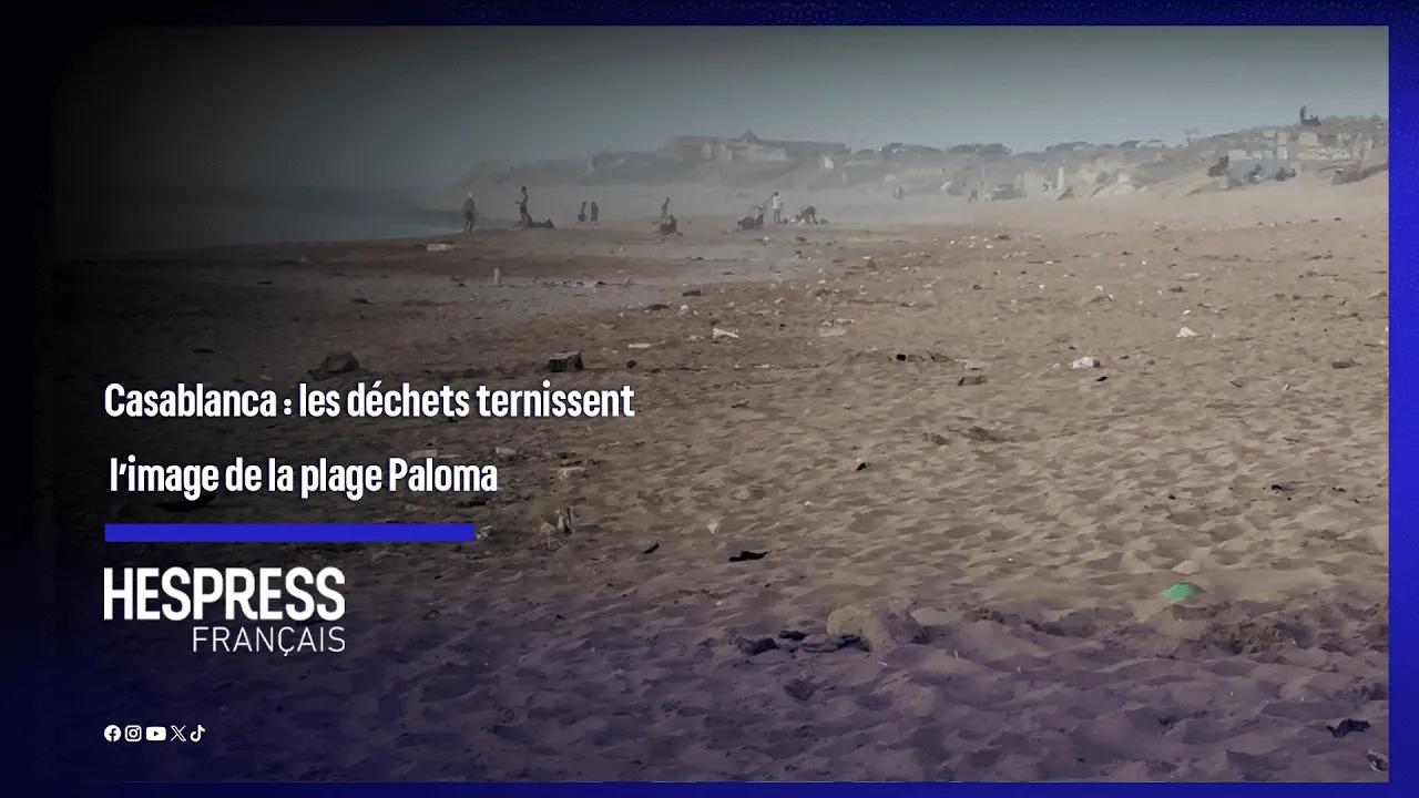 Casablanca's Paloma Beach: A Call for Cleanliness Amidst Litter Issues