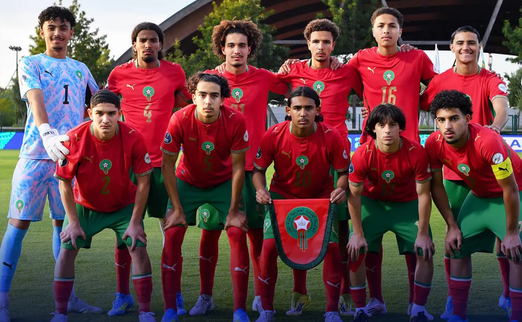 Live Broadcast: Morocco Faces Egypt in the U-17 African Cup