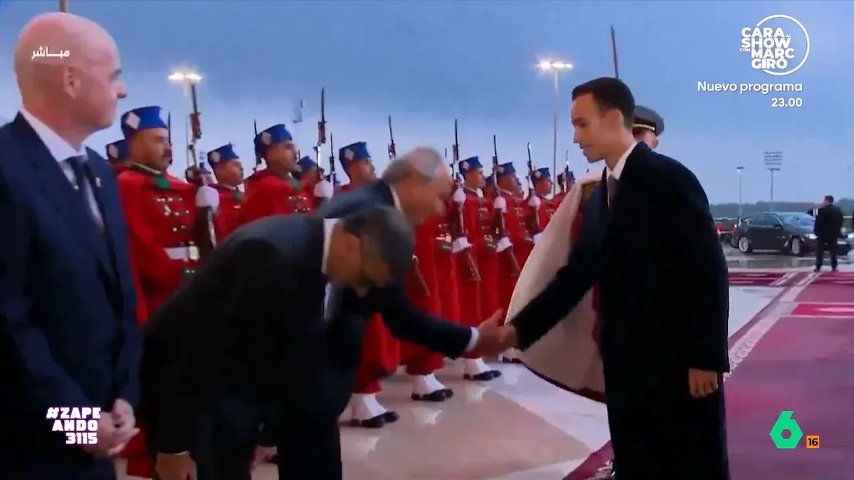 Moroccan Crown Prince's Viral Handshake Reaction Surprises Guests
