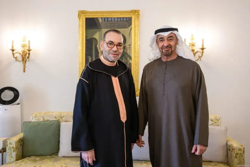 King Mohammed VI Welcomes UAE President Sheikh Mohammed bin Zayed in Rabat