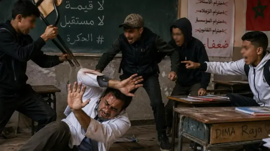 Violent Incident in Fes Exam Center Sparks Outrage Over Cheating