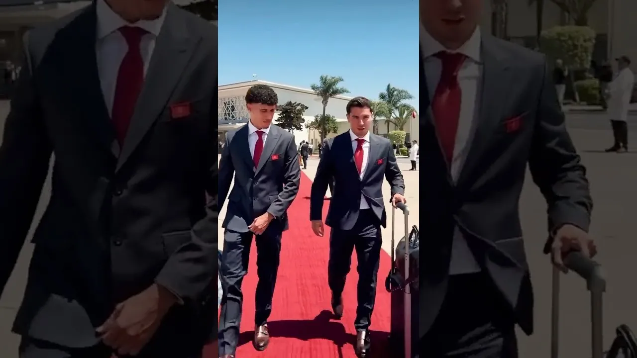Exciting Moment: Moroccan National Team Departs for the United States