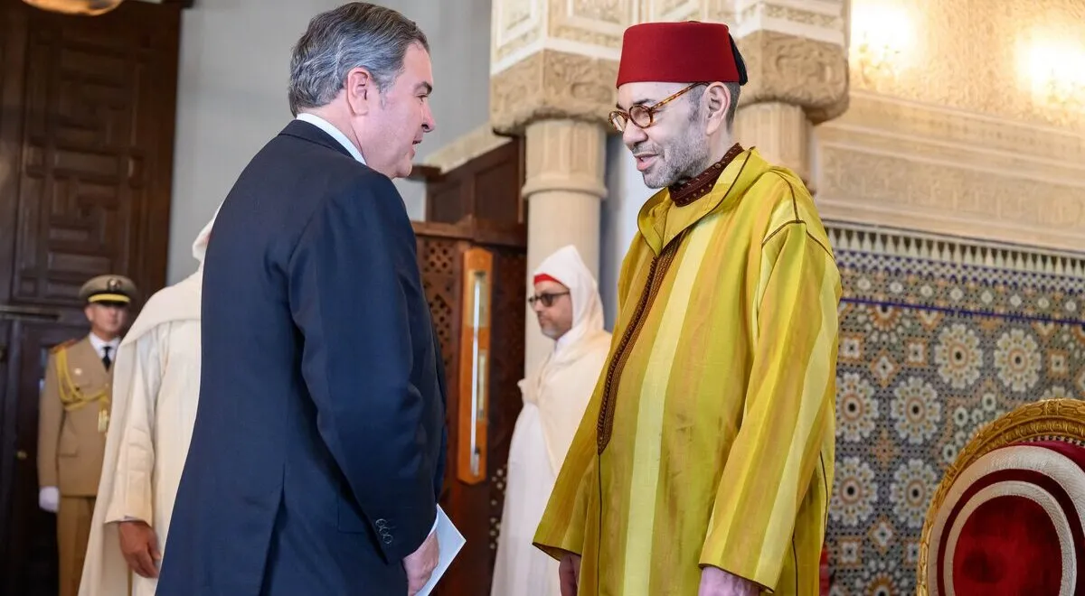 King Mohammed VI Welcomes Foreign Ambassadors in Rabat