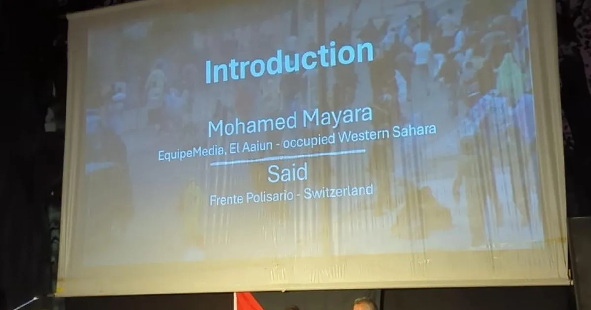 Highlighting the Struggles of Sahrawi Activists: A Reflection from the Abolish Festival in Bern
