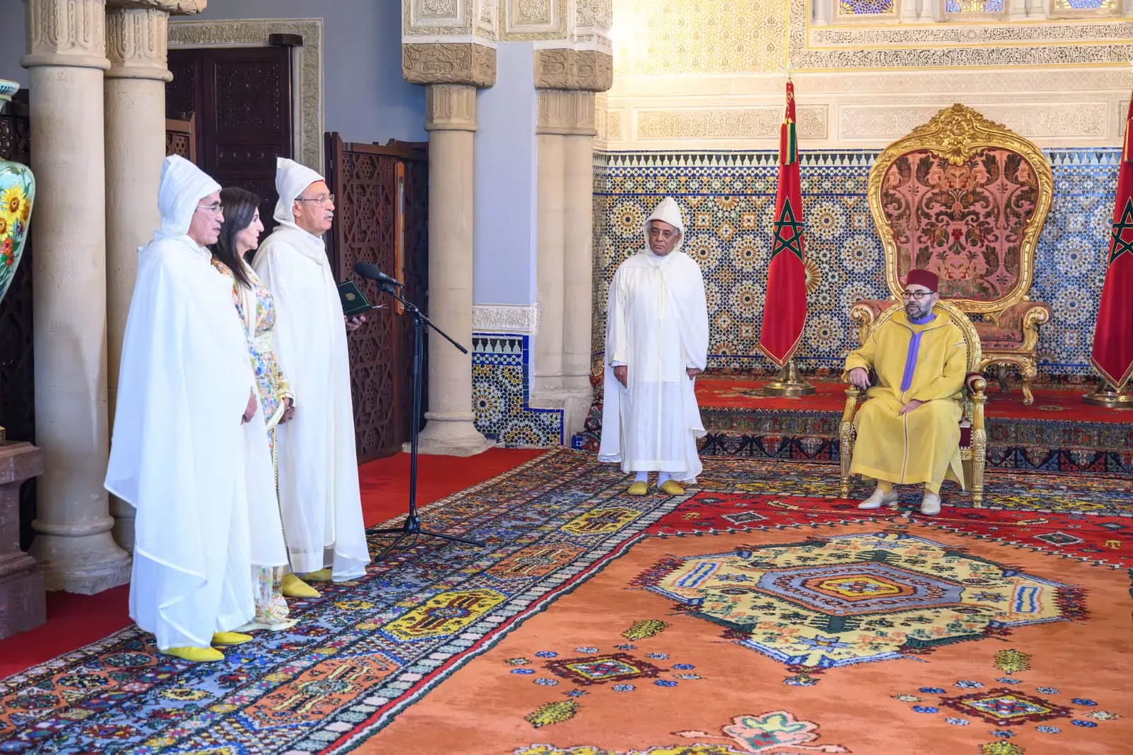 King Mohammed VI Welcomes New Members to the Constitutional Court