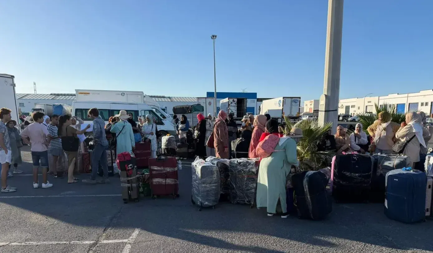 Moroccan Seasonal Workers Begin Their Journey Home After Successful Harvest in Spain