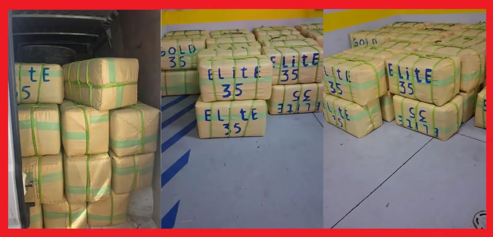 Major Cannabis Seizure in Casablanca: Nearly Three Tons Discovered by Police
