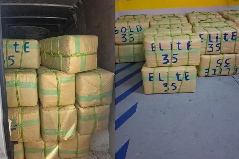 Police Intercept Vehicle Loaded with Hashish in Morocco