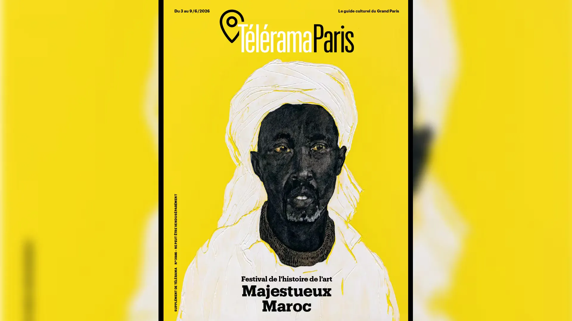 Celebrating Moroccan Art: M'barek Bouhchichi Graces Télérama's Cover