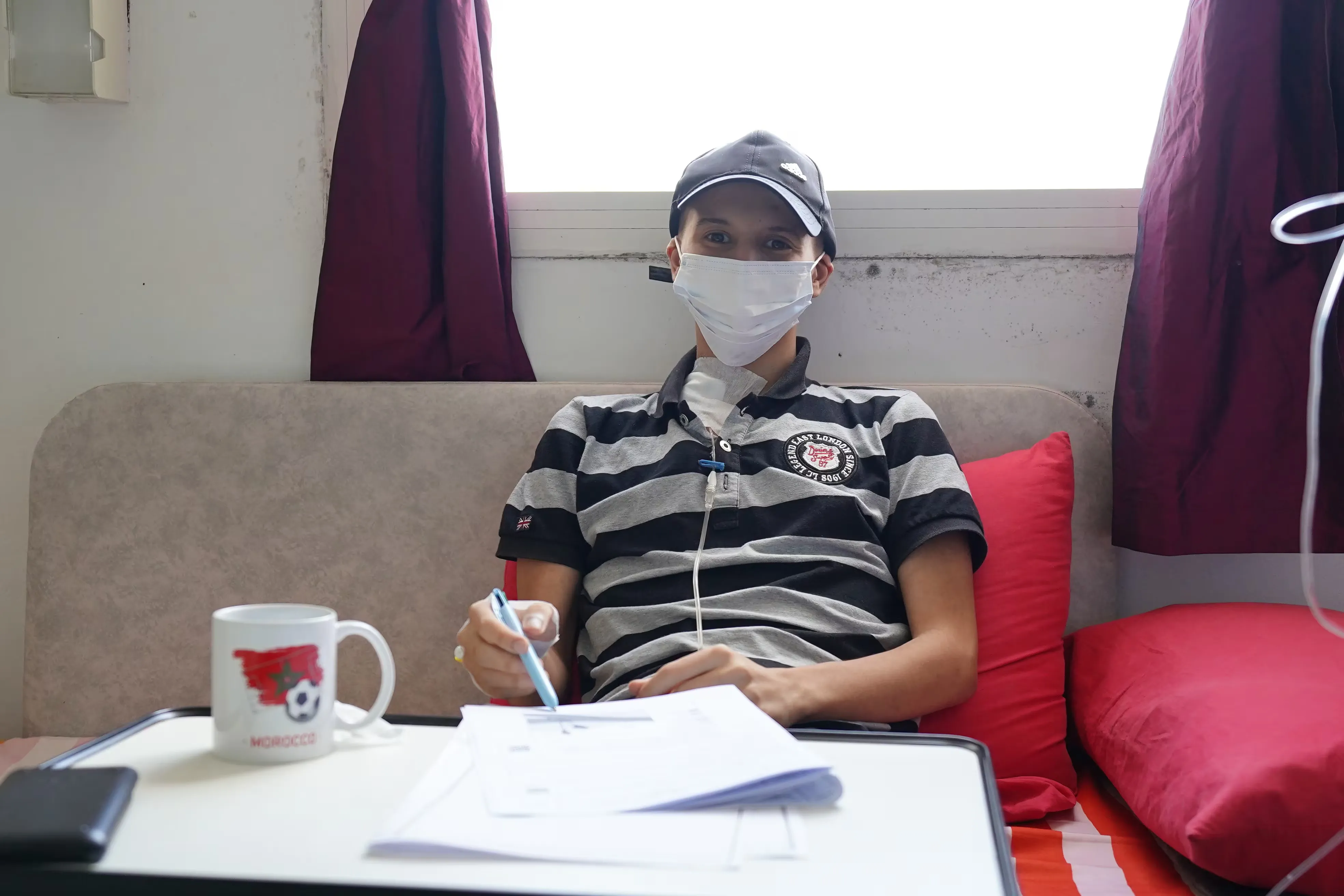 Hamza Overcomes Adversity: A Teen's Inspiring Journey to Pass His Baccalaureate from Hospital