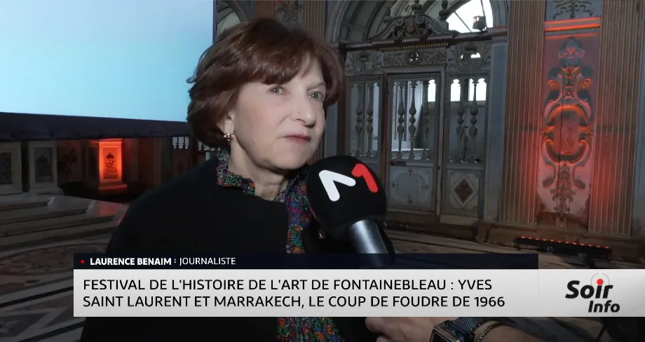 The Art History Festival of Fontainebleau: Yves Saint Laurent and Marrakech's Love at First Sight in 1966