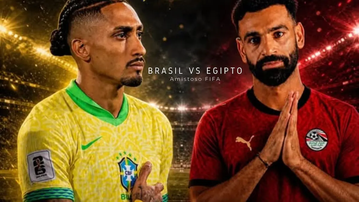 Brazil Faces Egypt in Final Friendly Ahead of 2026 World Cup