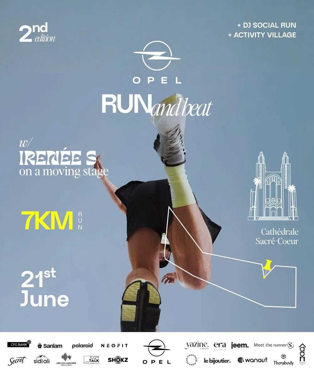 Casablanca to Host the 3rd Edition of the Opel RUN & BEAT Festival