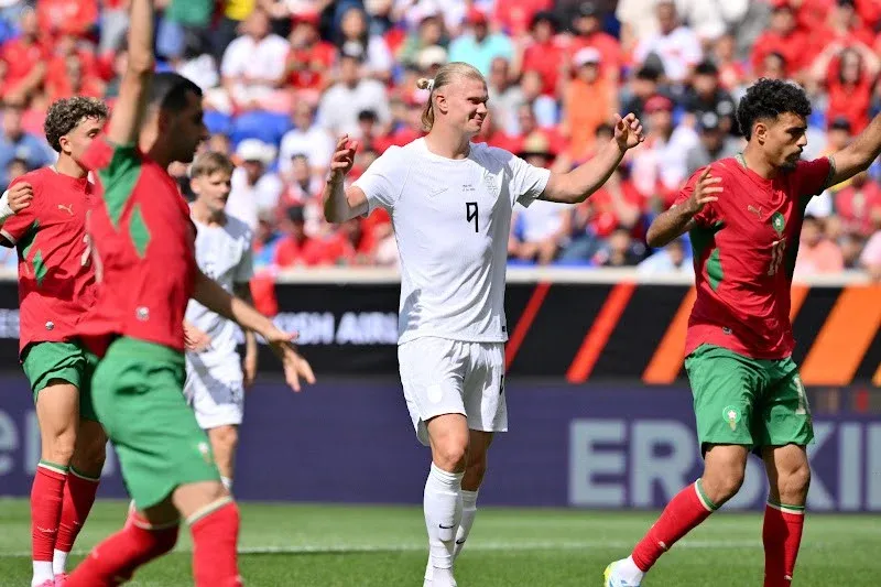 Erling Haaland's Struggles Against Morocco's Defense