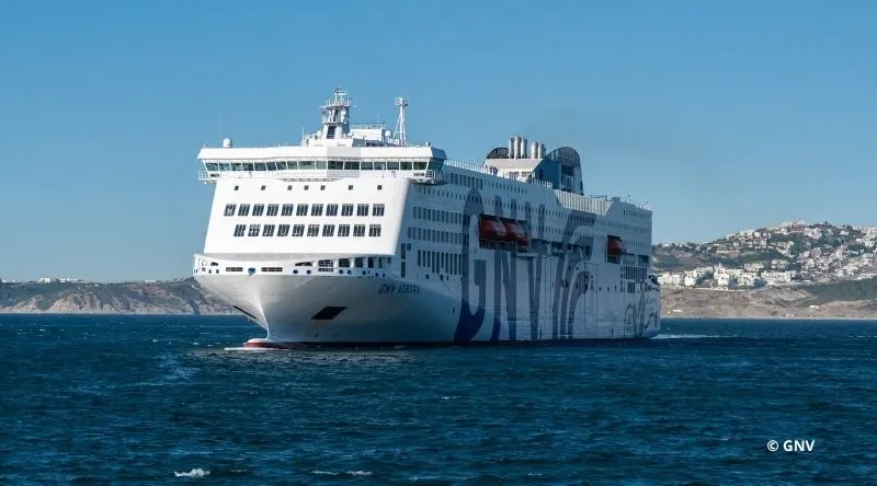 GNV Unveils New Eco-Friendly Ferry GNV Aurora to Enhance Morocco Routes