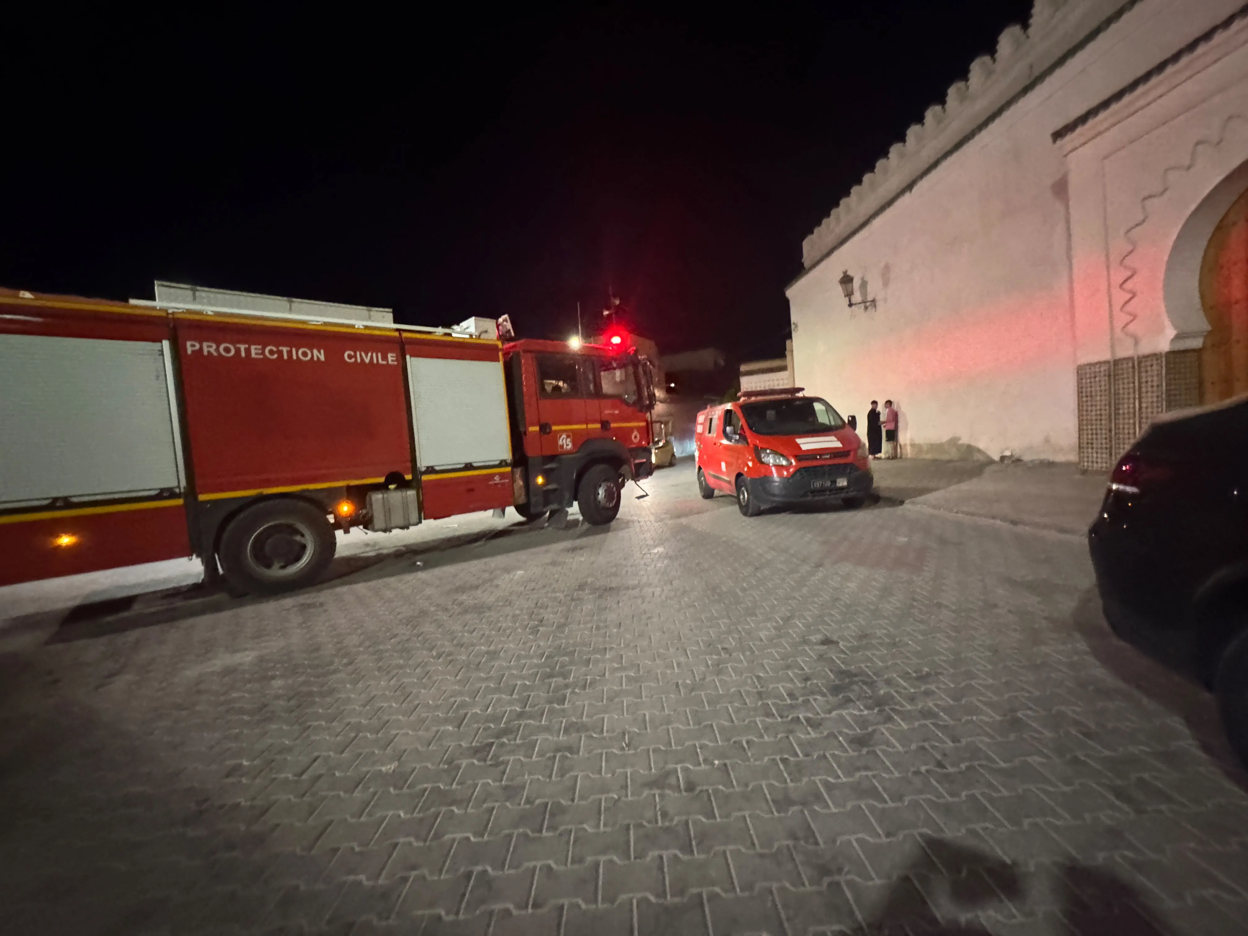 Fire Breaks Out in Historic Marrakech, Prompting Community Response