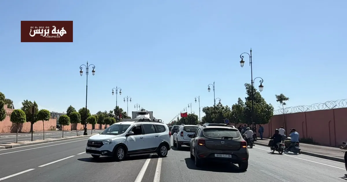 Traffic Accident Causes Disruption Near Marrakech Airport