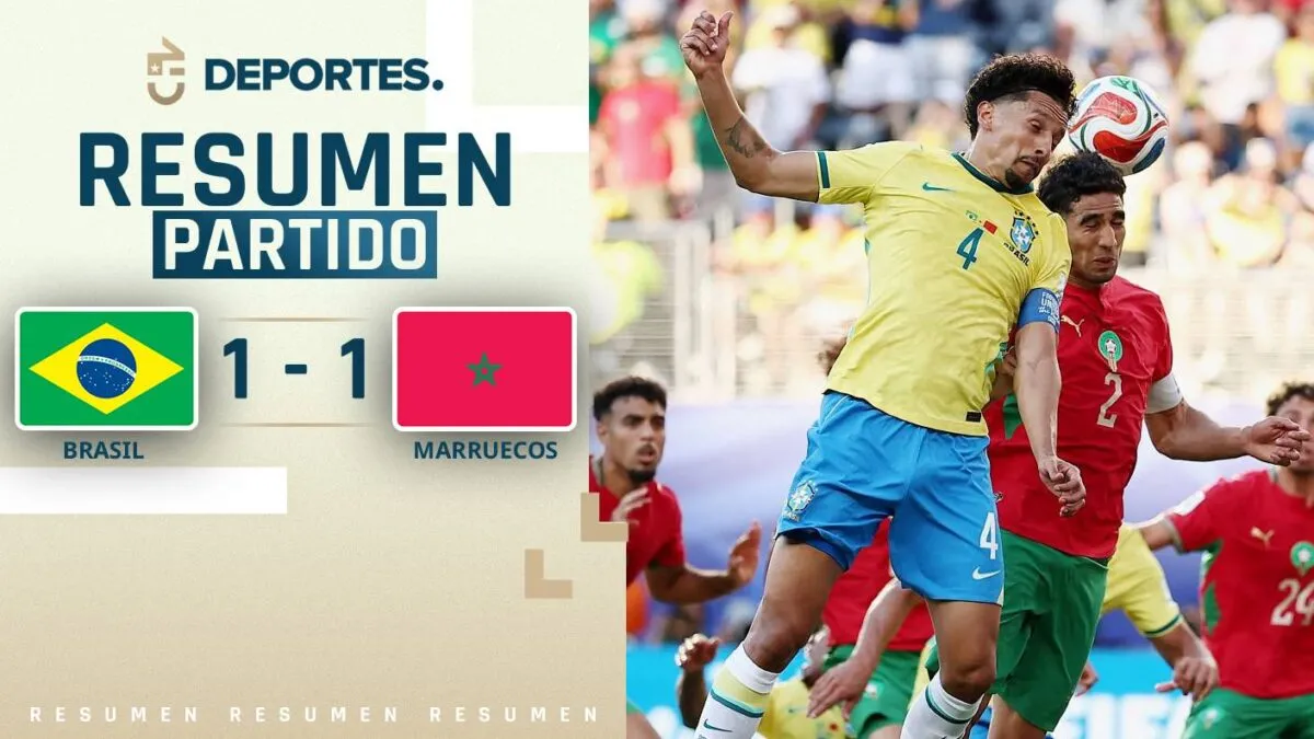 Vinícius Junior's Stunning Goal Secures Draw for Brazil Against Morocco