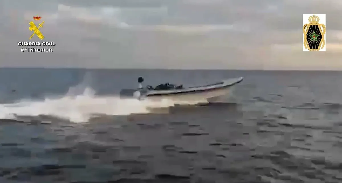 Major Drug Seizure in Strait of Gibraltar: 4.8 Tons of Hashish Confiscated