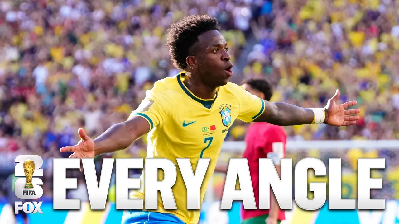 Vinícius Júnior's Stunning Goal: Every Angle of Brazil's Opener in the 2026 FIFA World Cup™