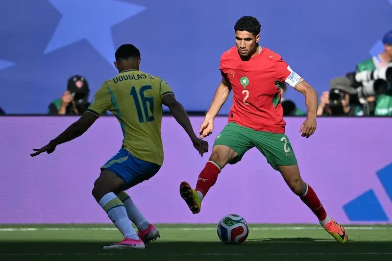 Achraf Hakimi Becomes Morocco's Most-Capped World Cup Player
