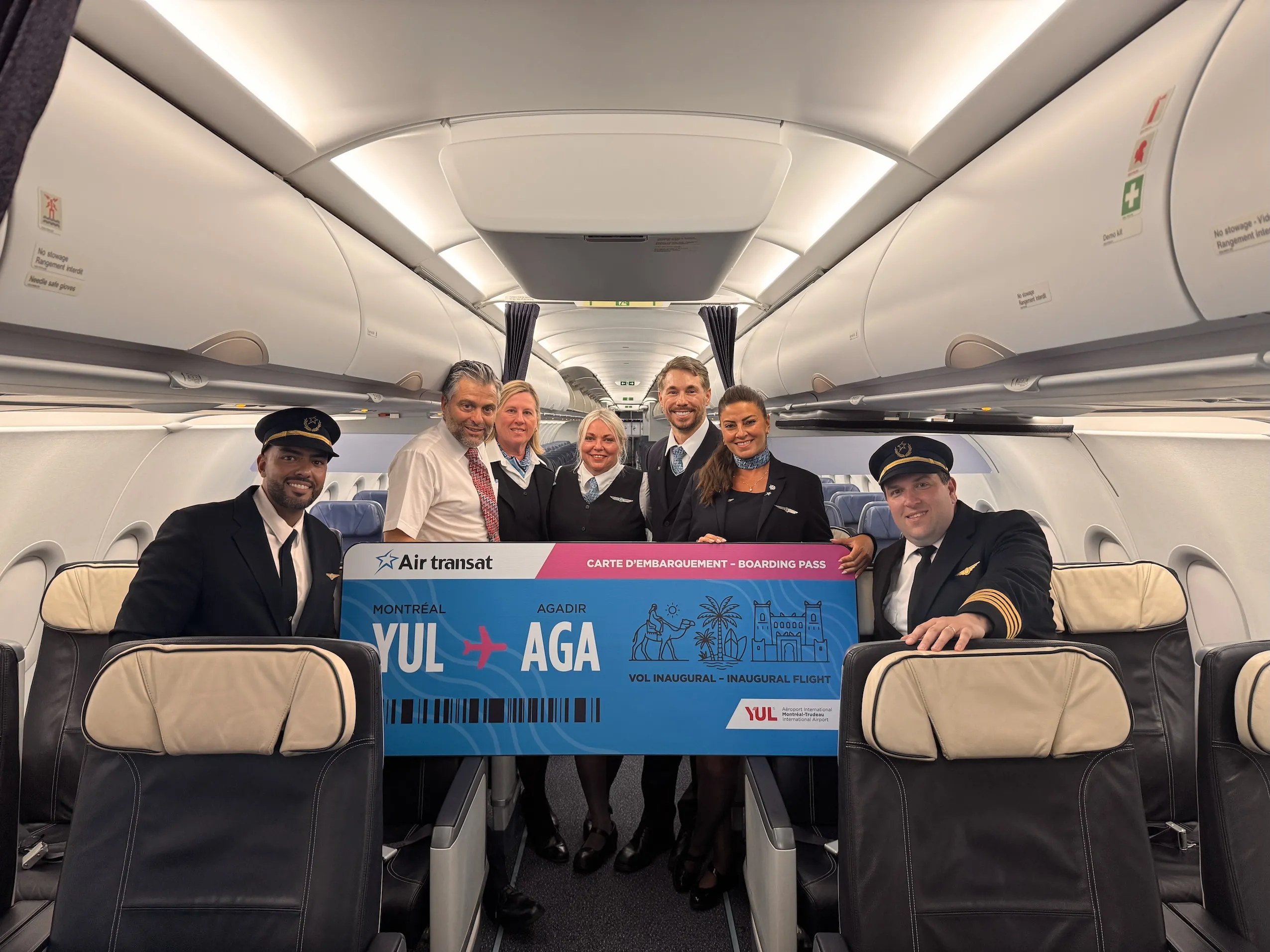 Air Transat Launches Direct Flights from Montreal to Agadir