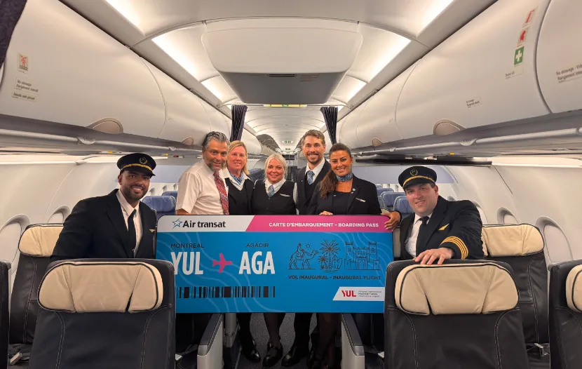 Air Transat Launches Direct Flights from Montreal to Agadir, Morocco