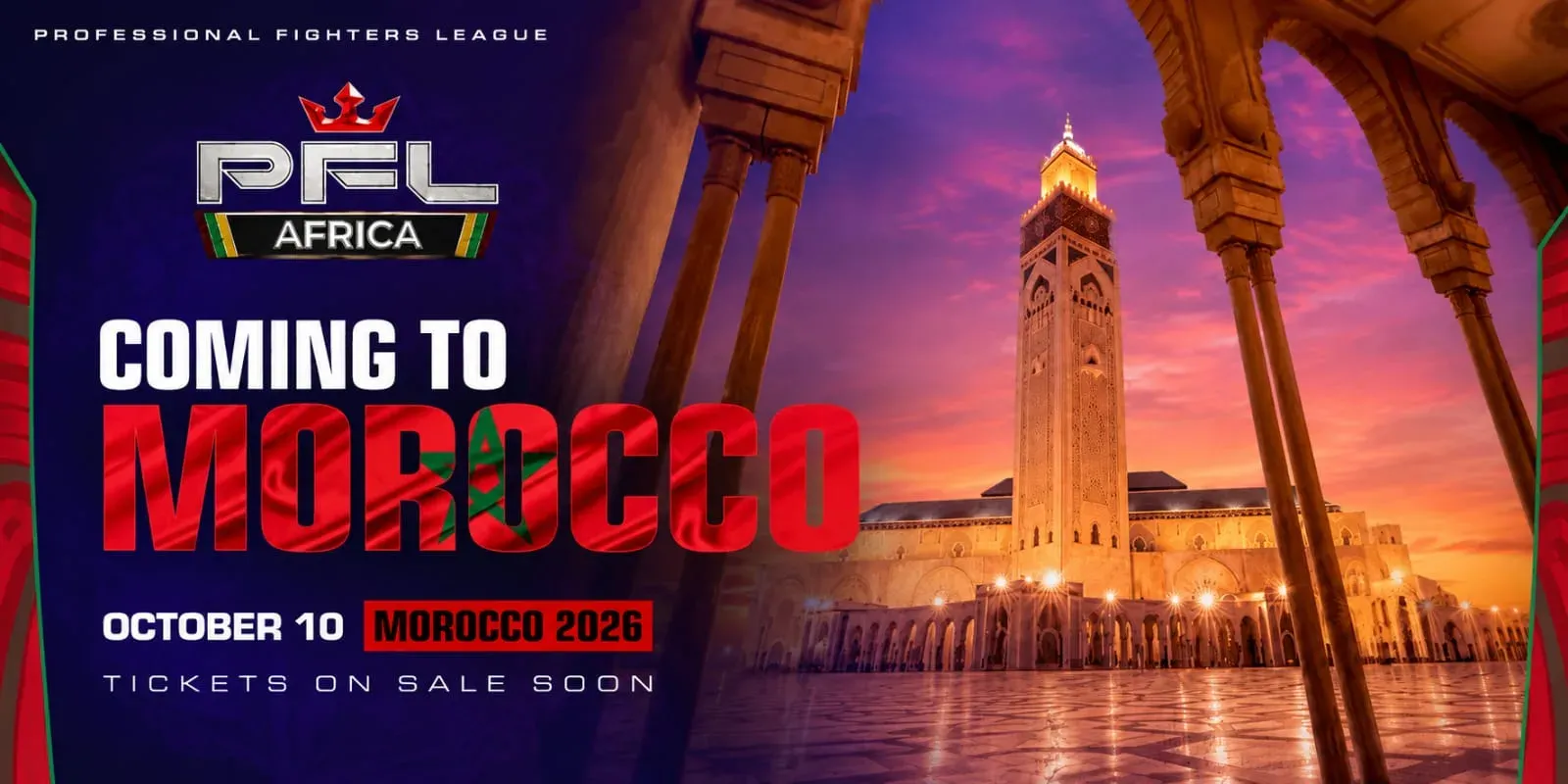 Excitement Builds as Casablanca Prepares for PFL Africa Event on October 10