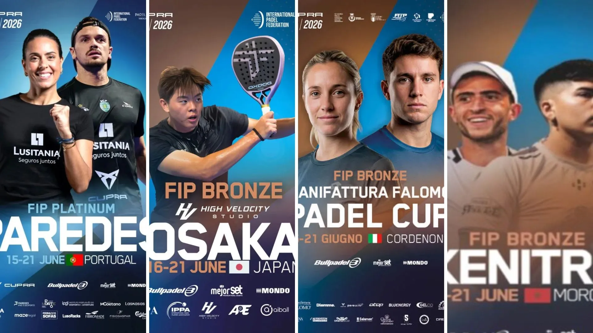FIP Tour: Promising French Players to Watch in Portugal, Italy, Japan, and Morocco
