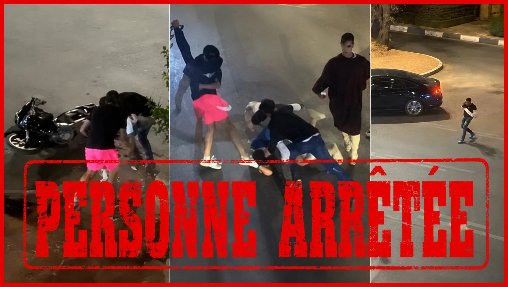 Marrakech Police Arrest Two Suspects After Violent Stone-Casting Incident