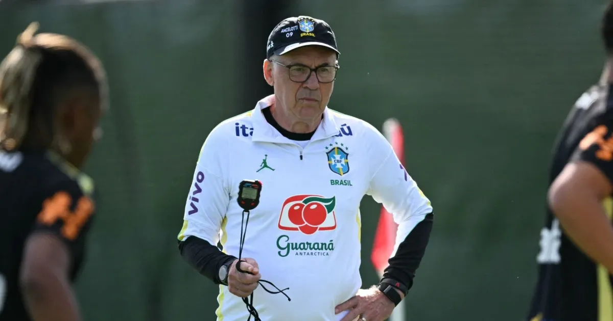Brazil's Coach Ancelotti Keeps Lineup Under Wraps Ahead of Morocco Match
