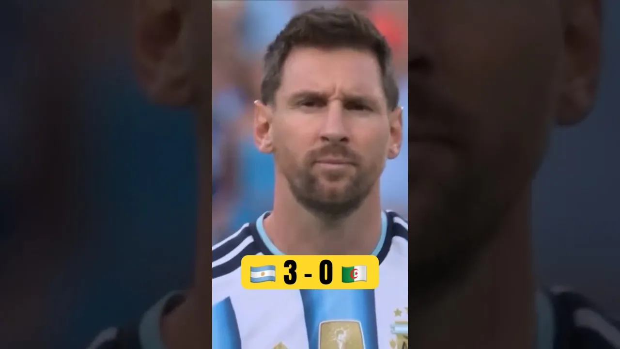 Argentina Dominates Algeria with 3-0 Victory: Match Highlights