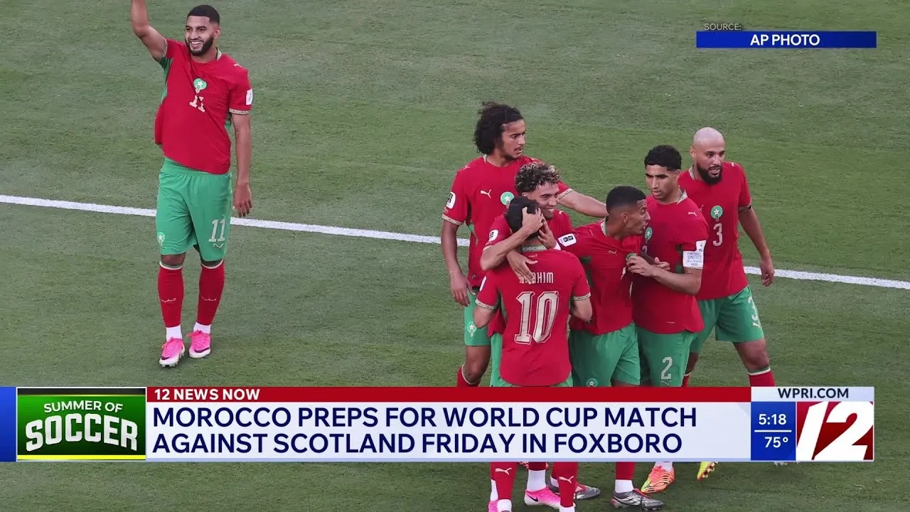 Morocco Gears Up for World Cup Clash with Scotland