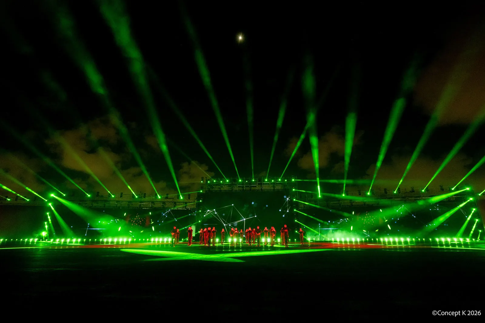 Celebrating 70 Years of National Security: A Spectacular Show in Rabat
