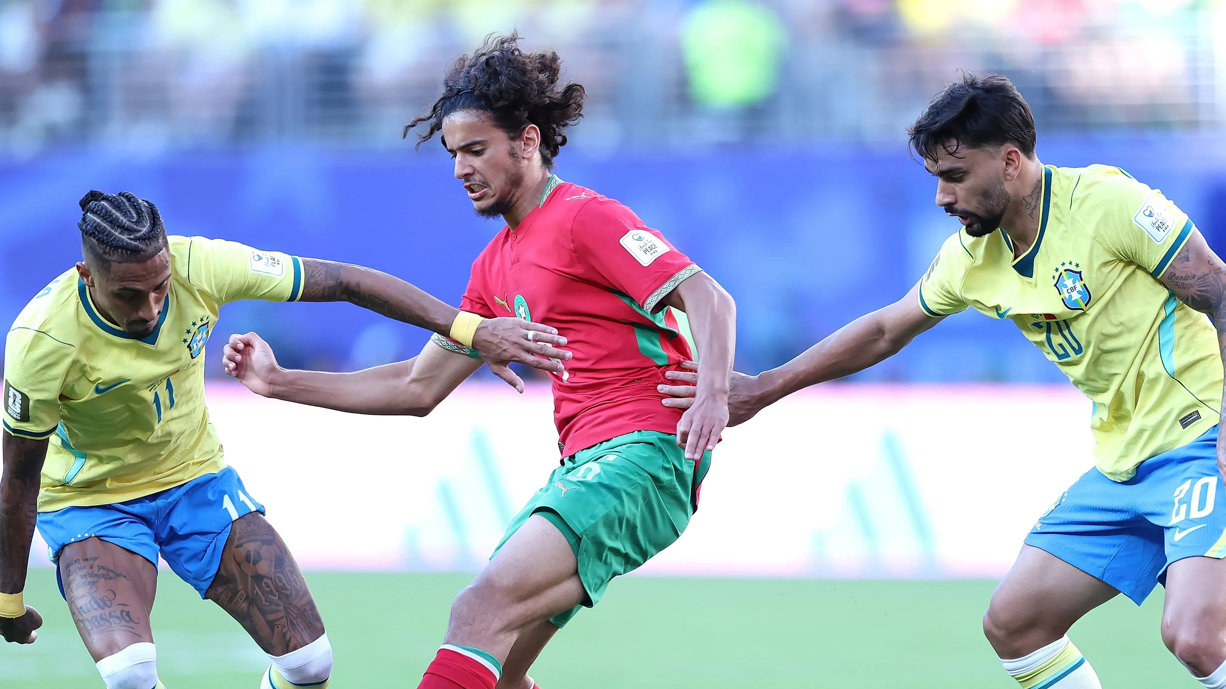Morocco Sticks to Its Guns: Unchanged Squad Against Scotland After Brazil Clash
