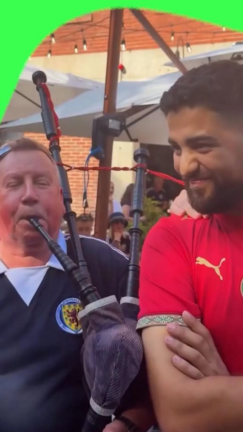 Connecting Cultures: Fans Unite Before Scotland vs Morocco Clash