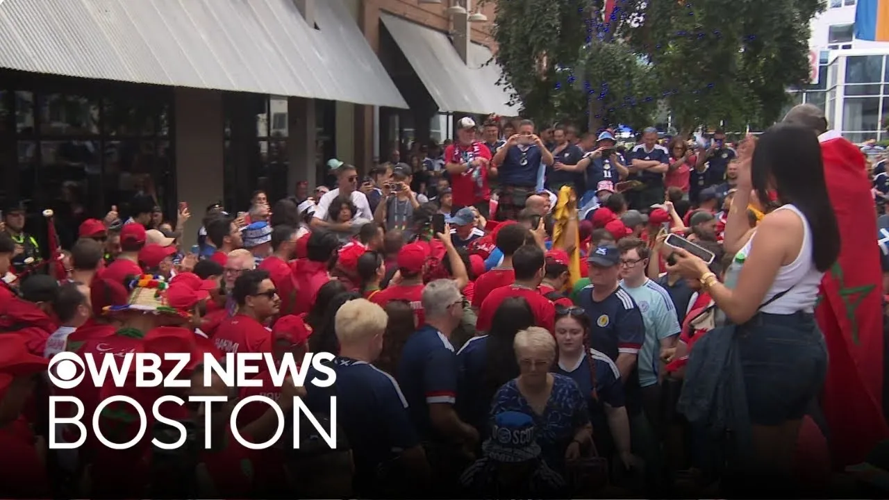 Moroccan Fans Bring Their Spirit to Boston Ahead of World Cup Match Against Scotland