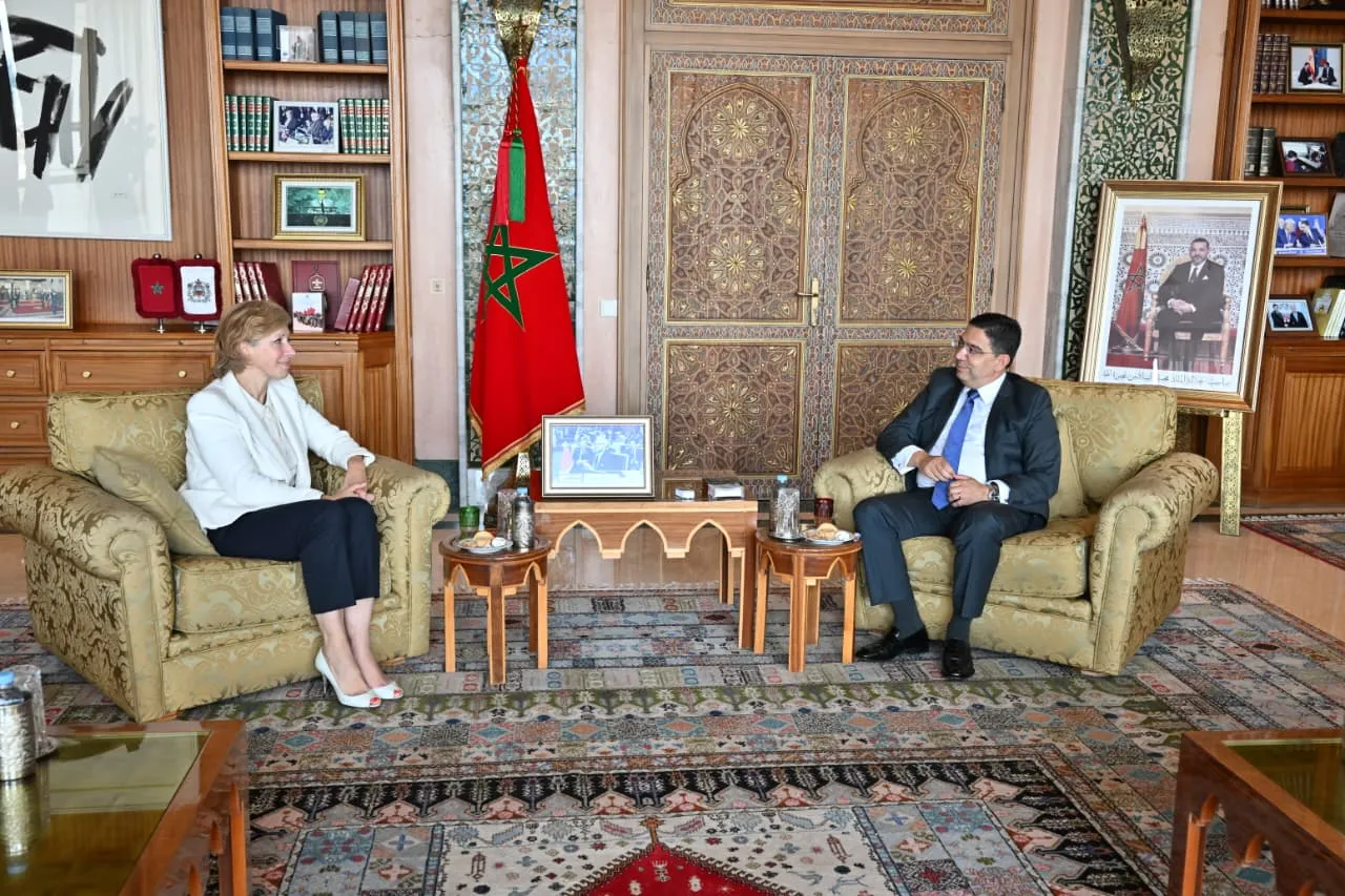 Diplomatic Dialogue: Nasser Bourita Meets with Anne-Claire Legendre