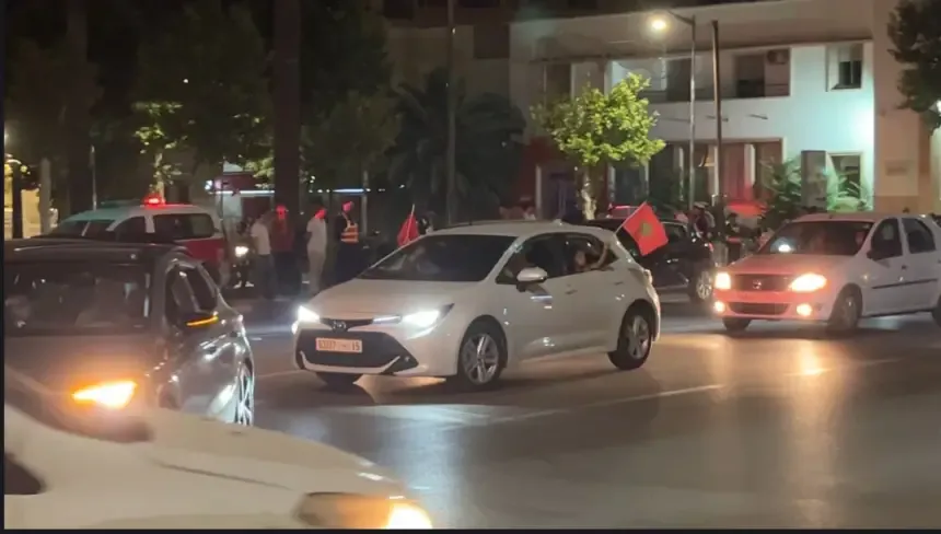Massive Celebrations in Fes Following Victory Over Scotland