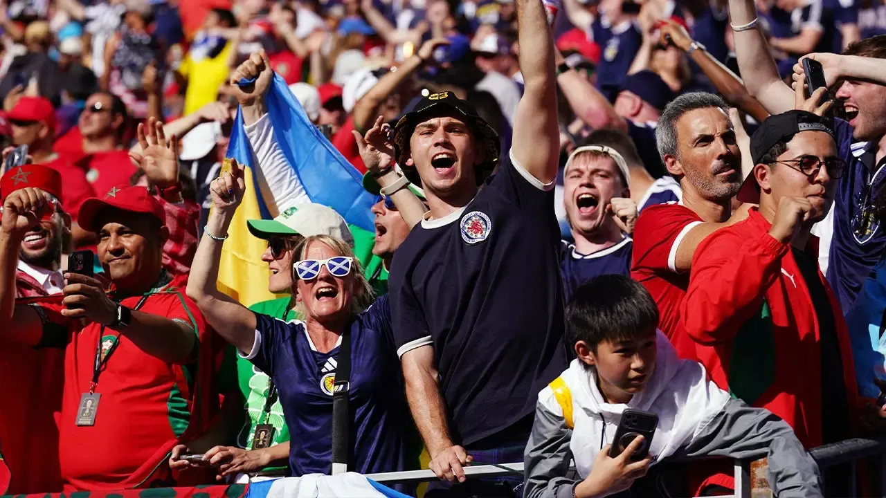 The Tartan Army's Epic March: A Braveheart-Inspired Show of Support Ahead of Morocco Match