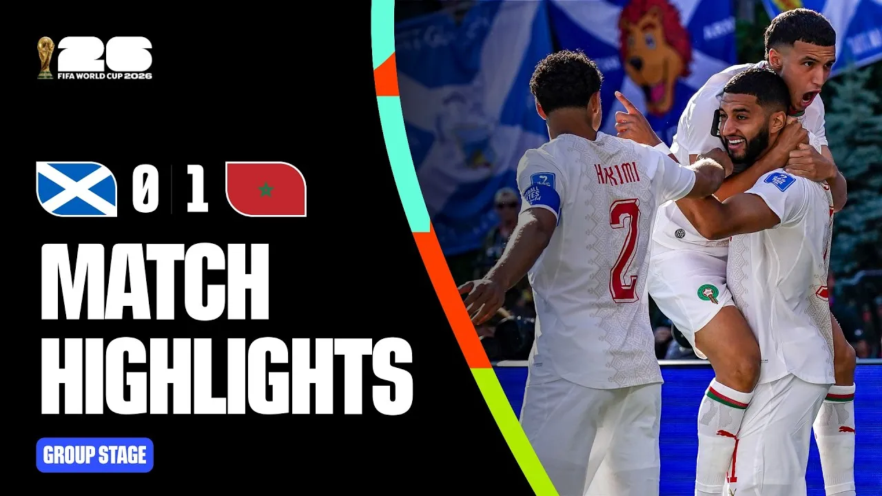 Morocco Secures Victory Over Scotland in FIFA World Cup 2026 Group Stage